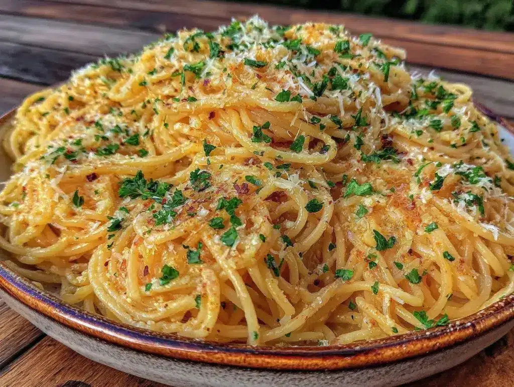 Creamy Garlic Butter Pasta - featured image