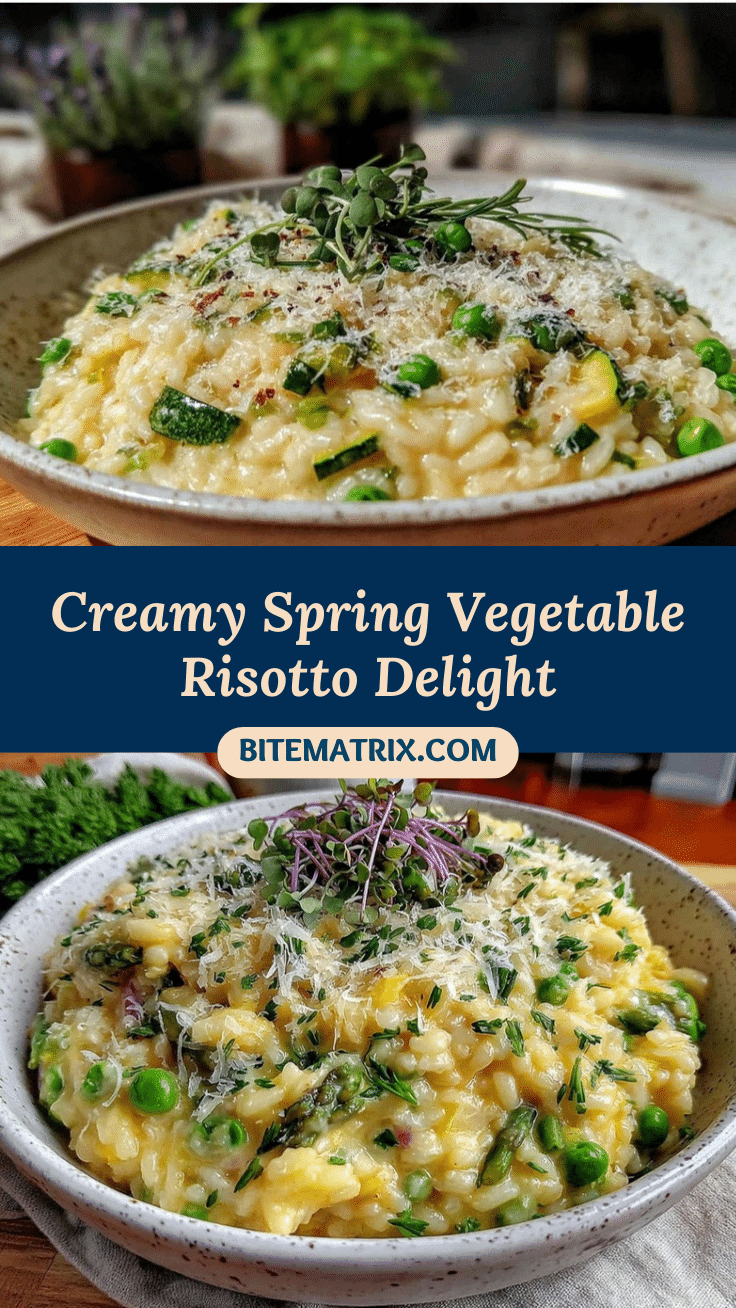 creamy spring vegetable risotto recipe