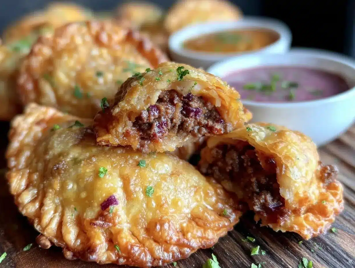 crispy beef empanadas preparation steps