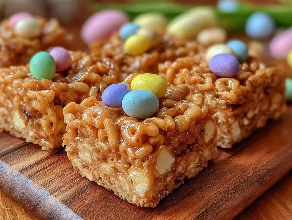 Crispy Bird’s Nest Rice Krispie Treats - featured image