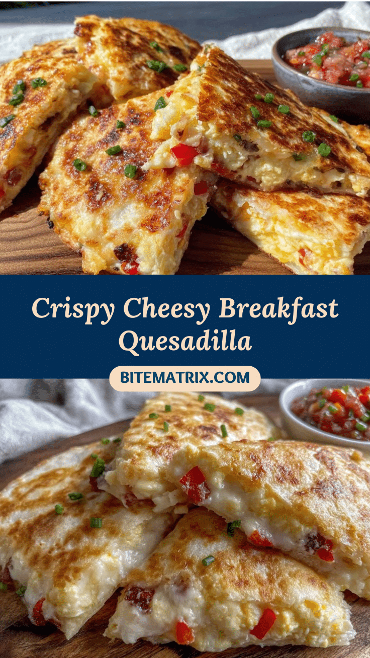 crispy breakfast quesadilla recipe