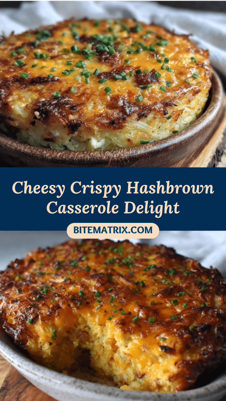 crispy cheesy hashbrown casserole recipe