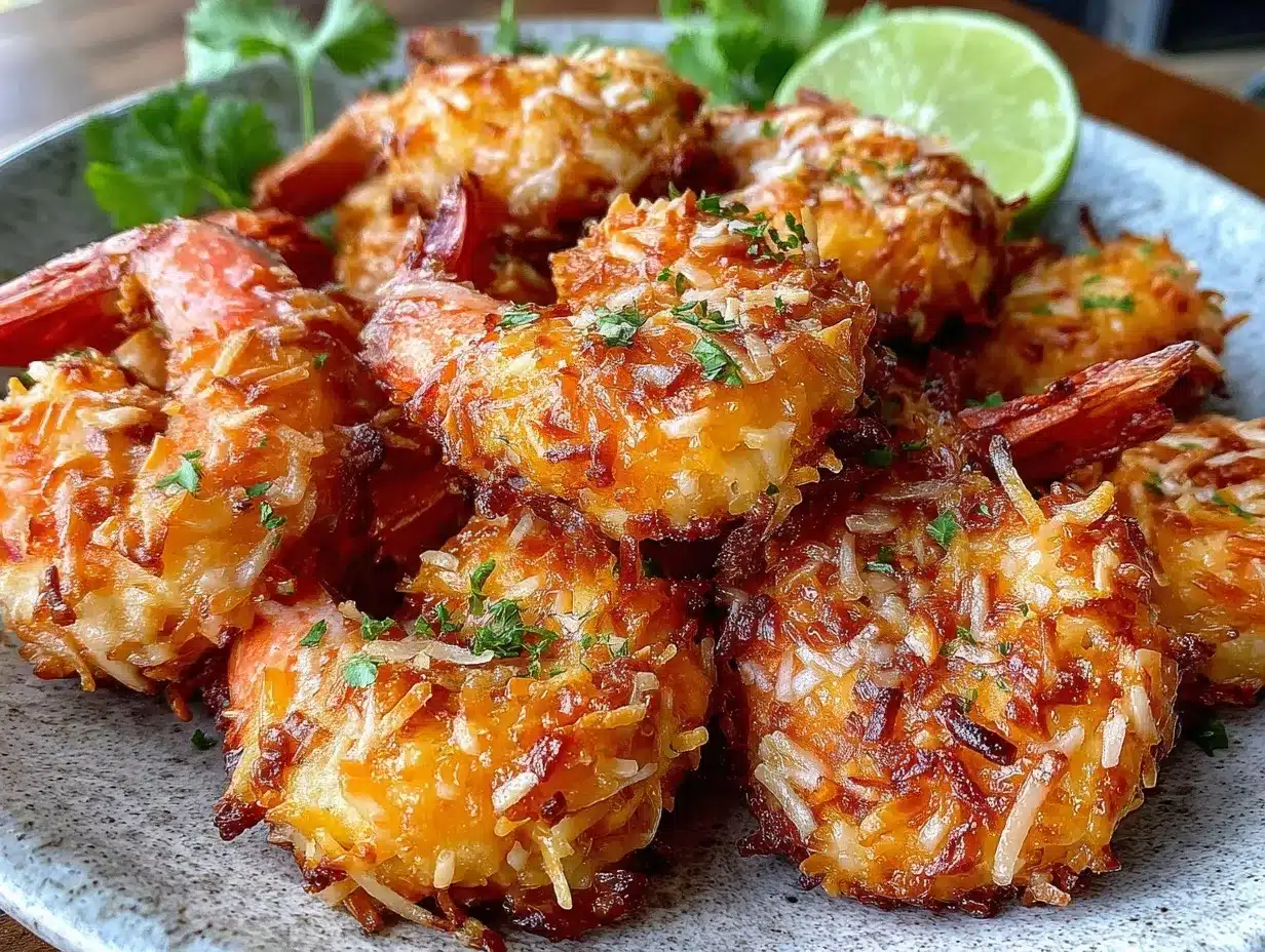 crispy coconut shrimp preparation steps