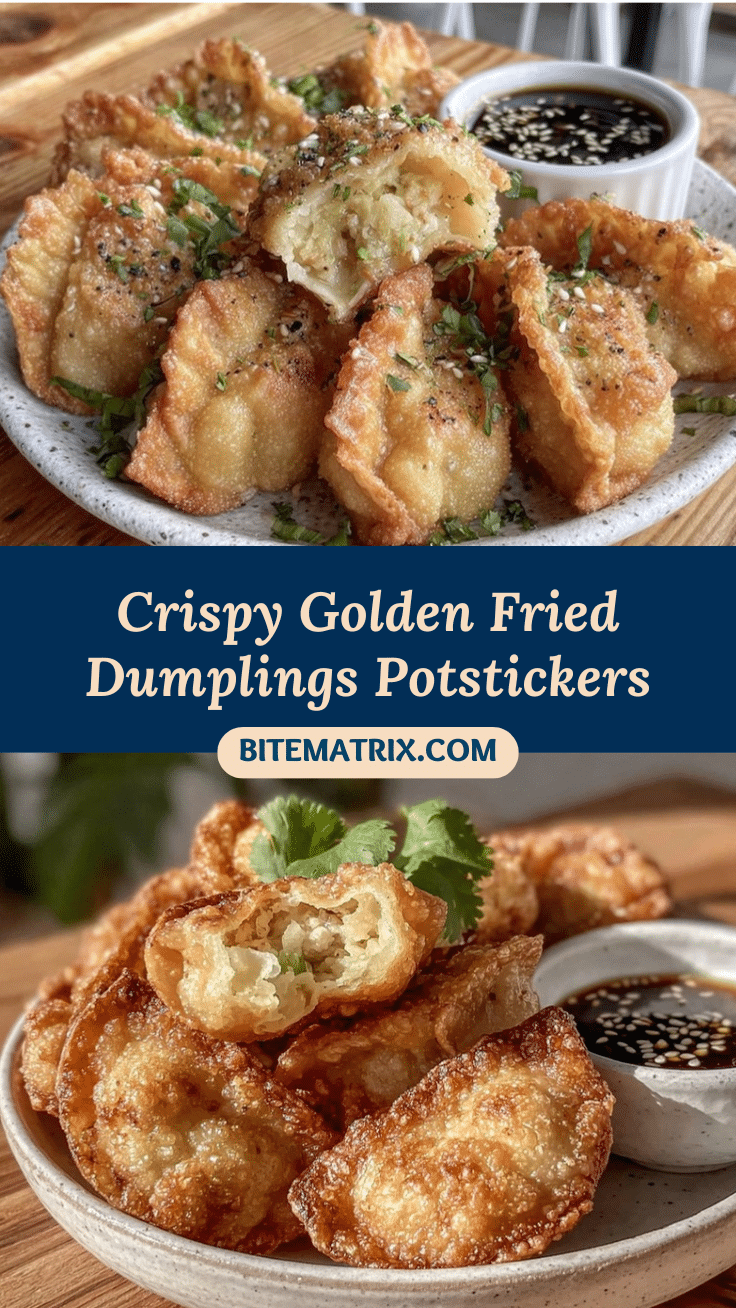 crispy fried dumplings recipe