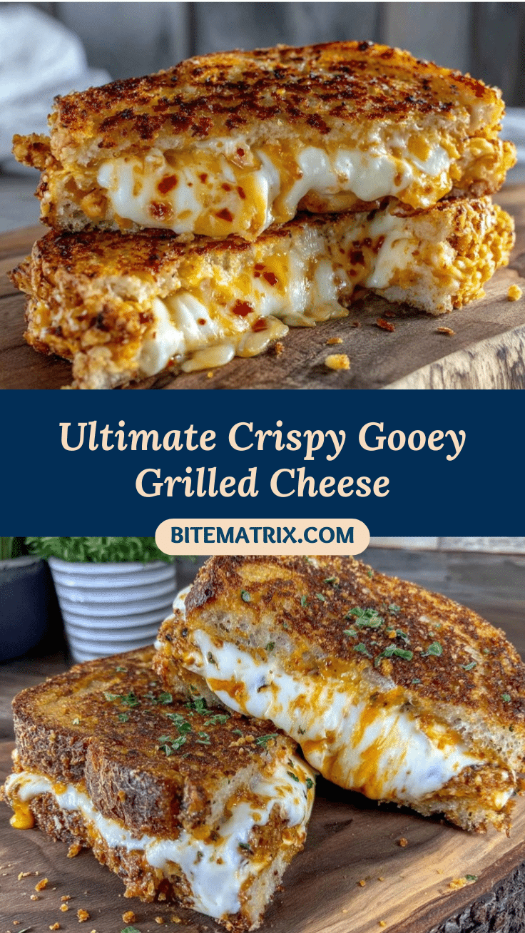 crispy gooey grilled cheese sandwich recipe
