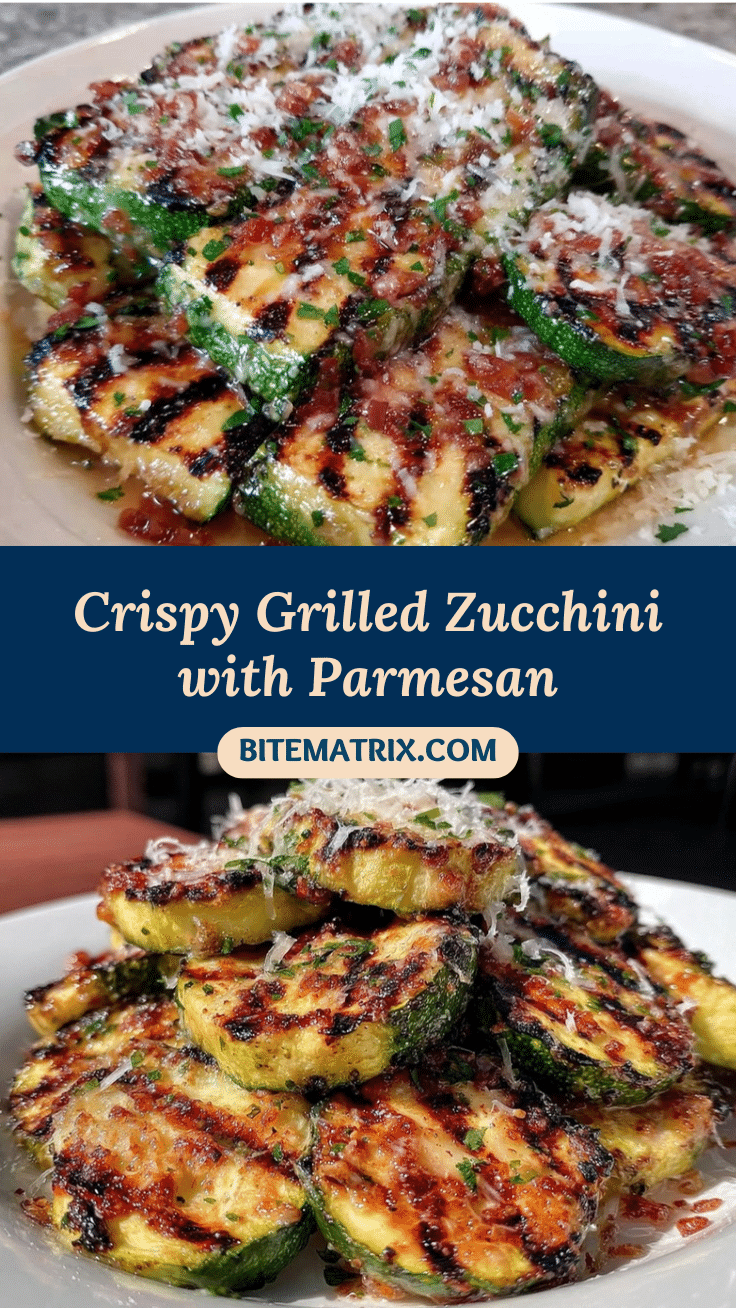 crispy grilled zucchini with parmesan recipe