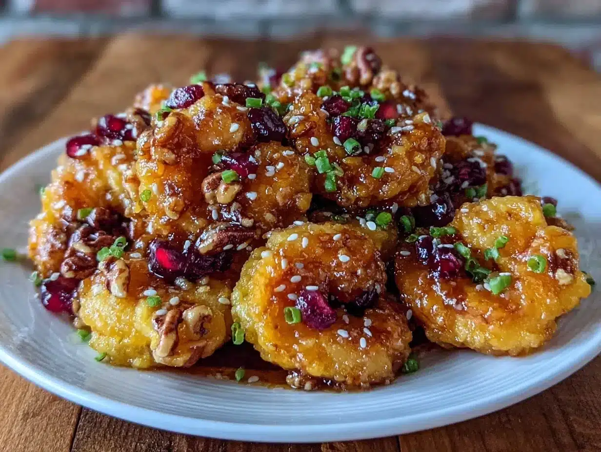 Crispy Honey Walnut Shrimp preparation steps
