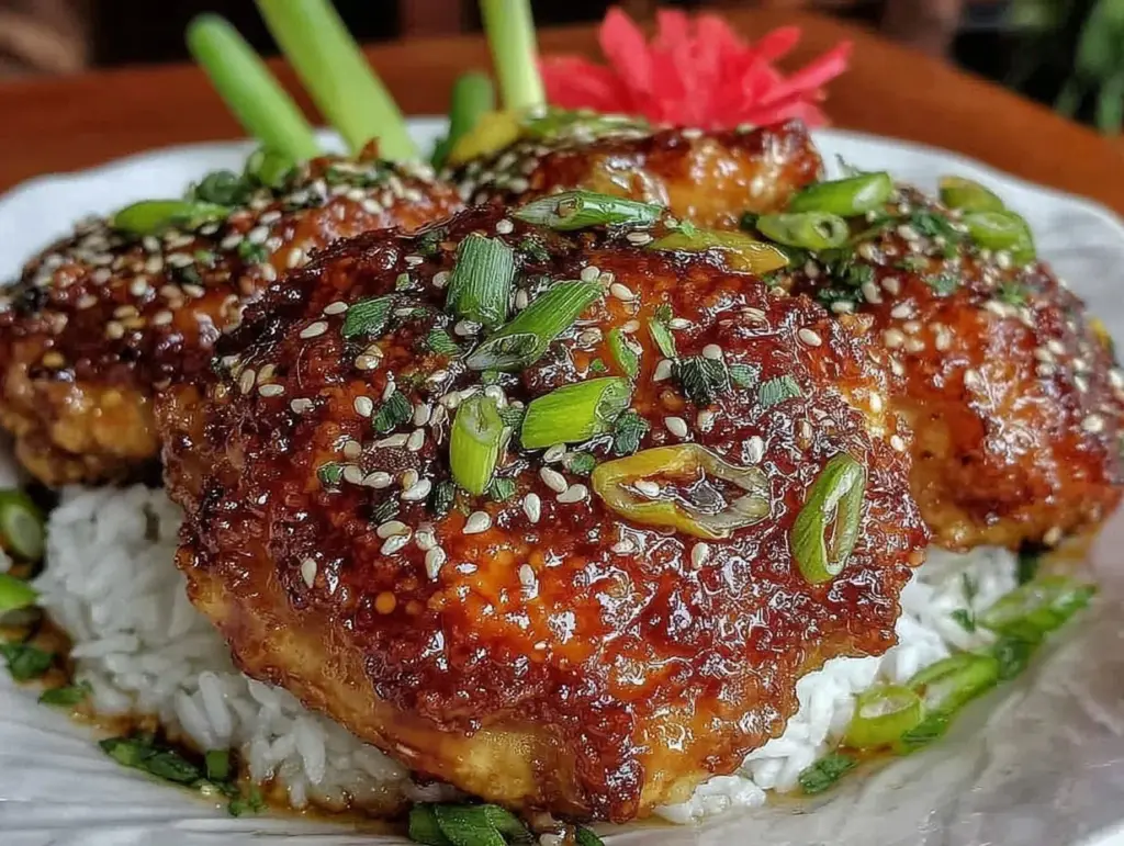 crispy sesame chicken delight - featured image