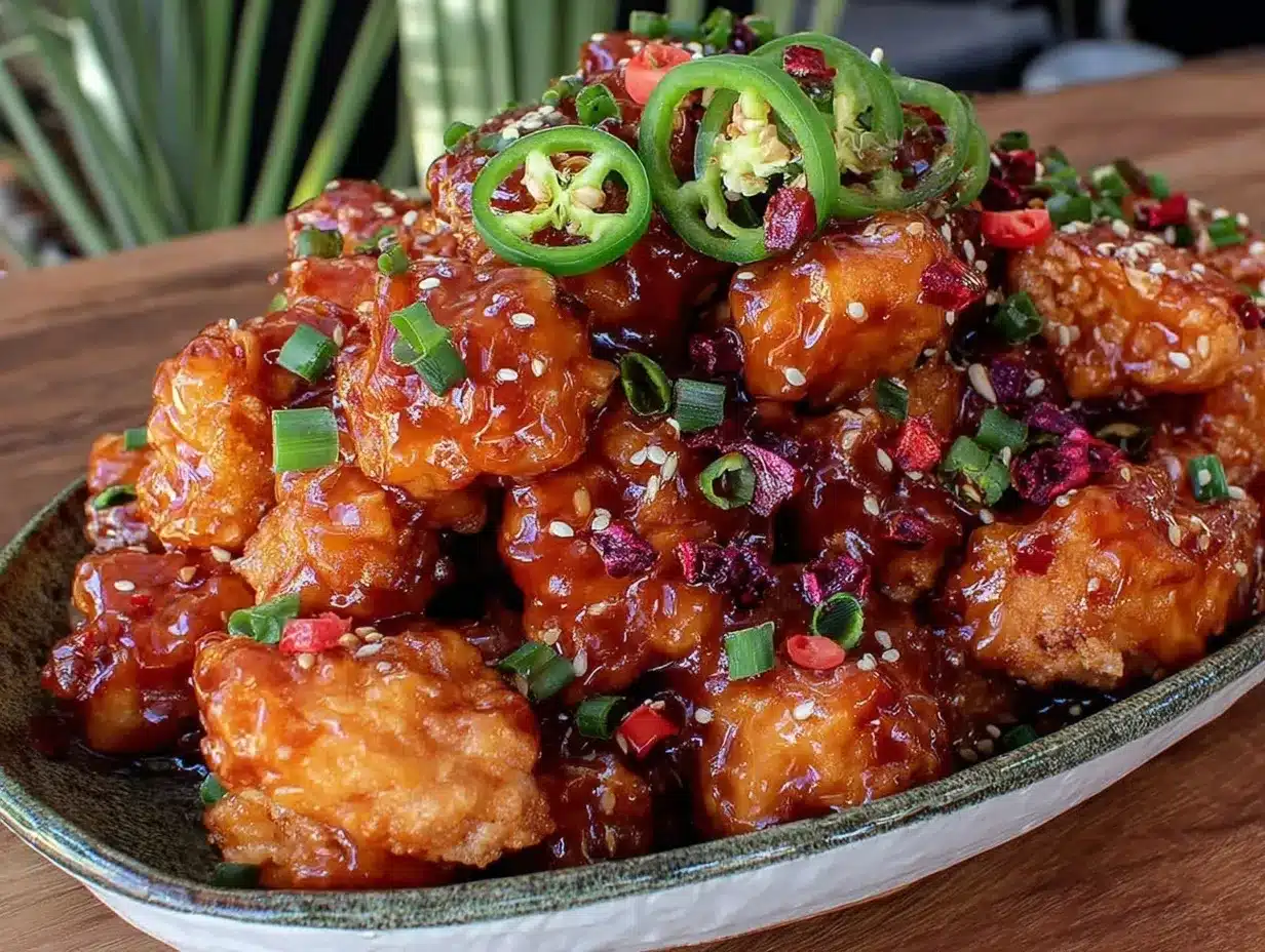 crispy sweet chili chicken preparation steps