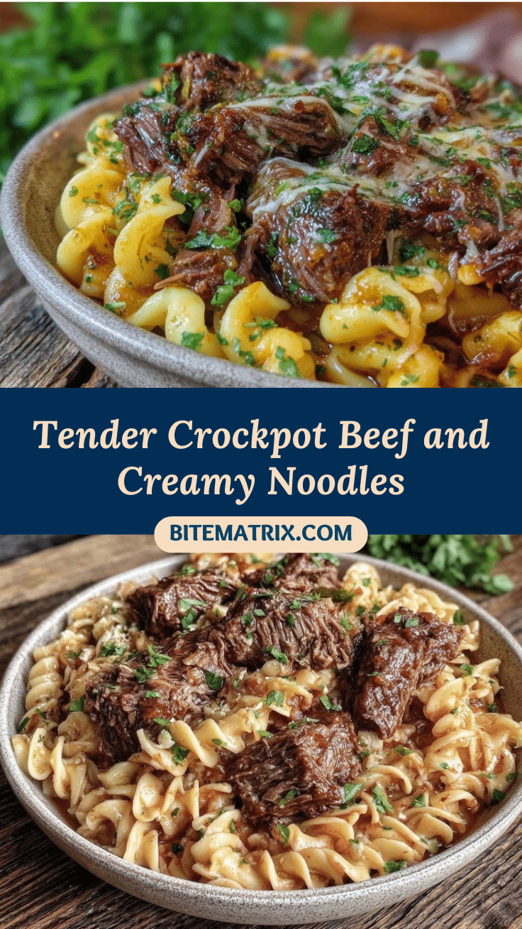 crockpot beef and noodles recipe