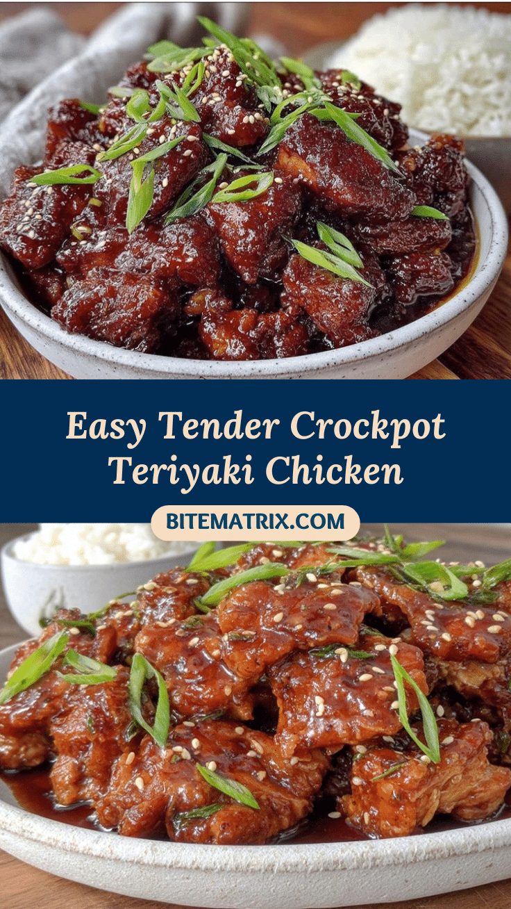 crockpot teriyaki chicken recipe