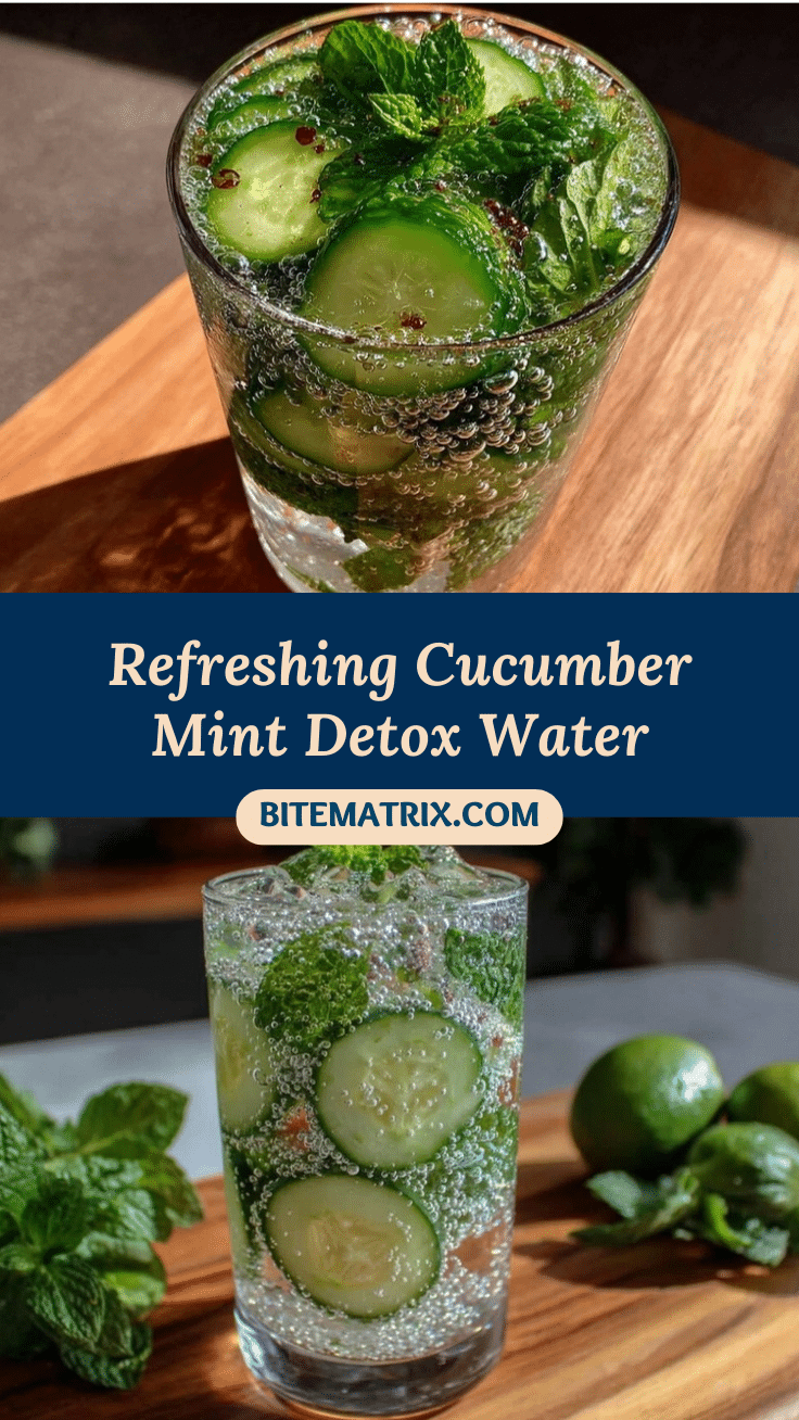 cucumber mint water recipe recipe