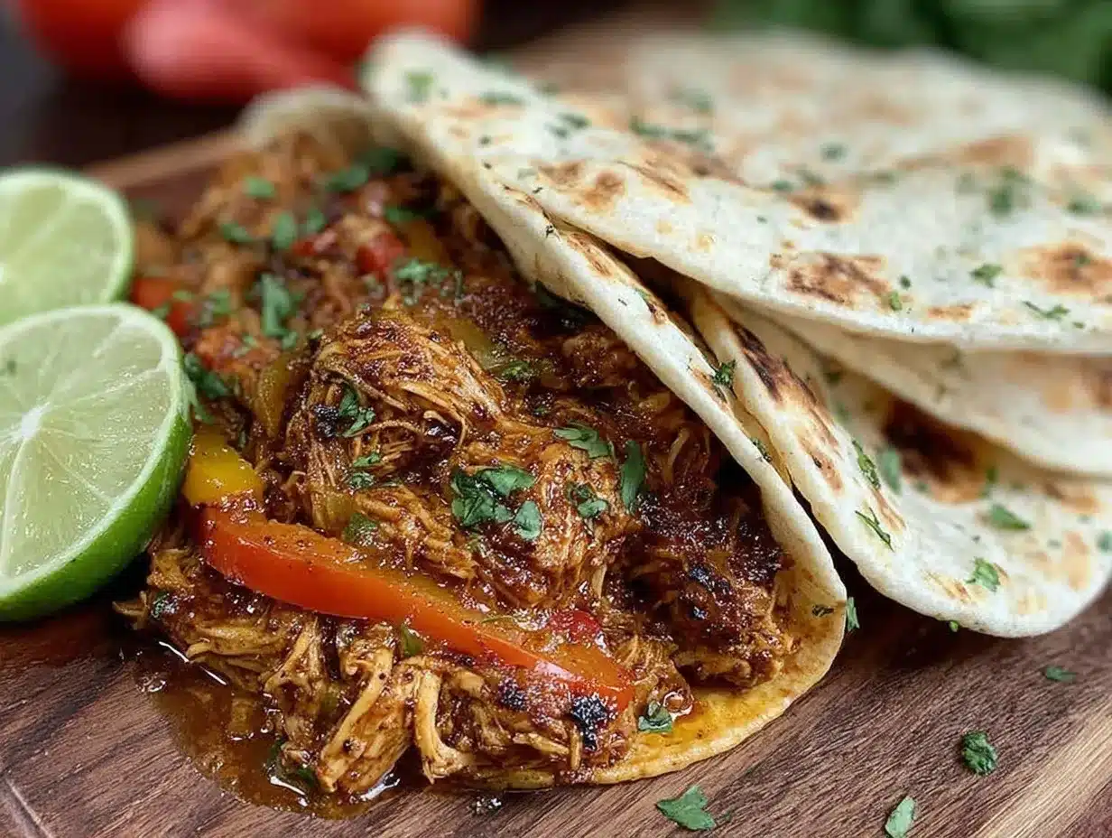 easy slow cooker chicken fajitas preparation steps