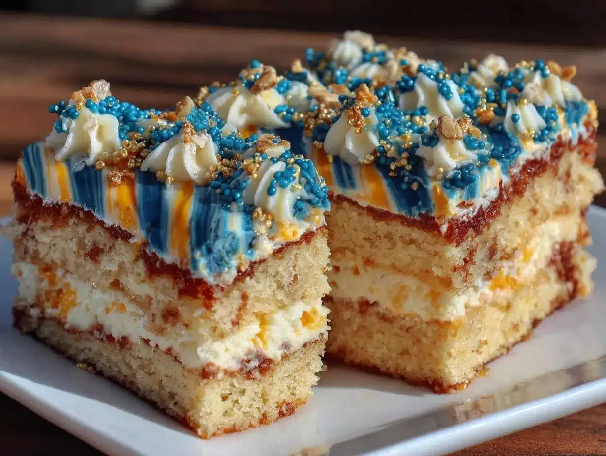easy vibrant sheet cake preparation steps