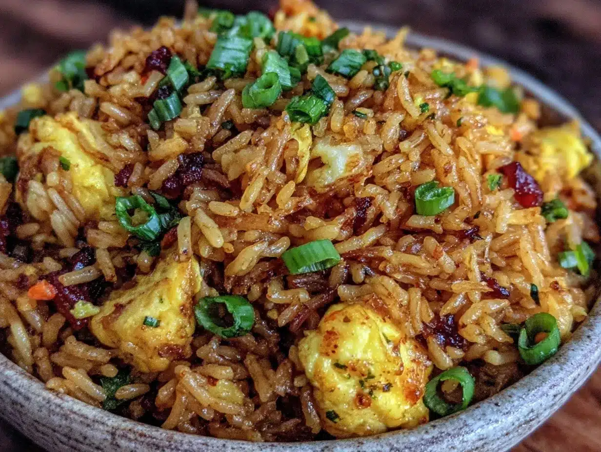 egg fried rice recipe preparation steps
