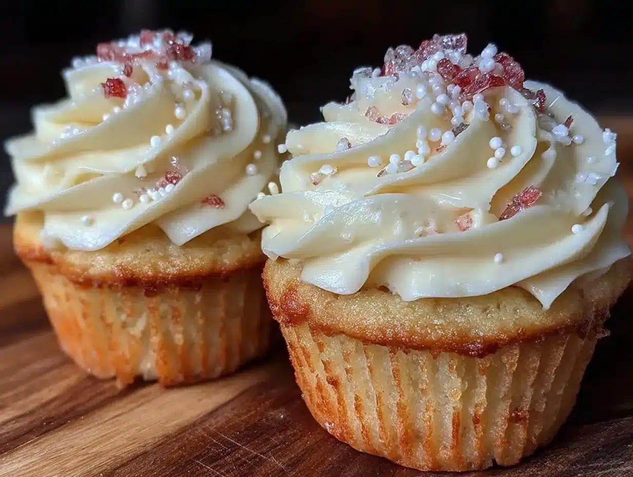 fluffy pink velvet cupcakes preparation steps