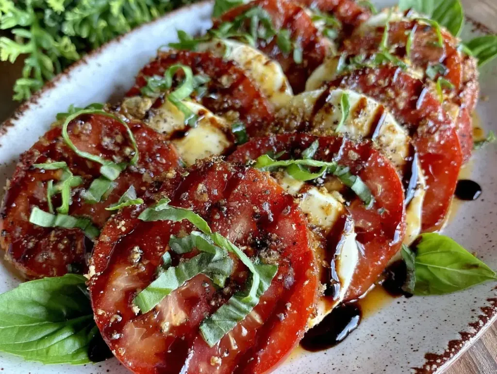 fresh Caprese salad - featured image