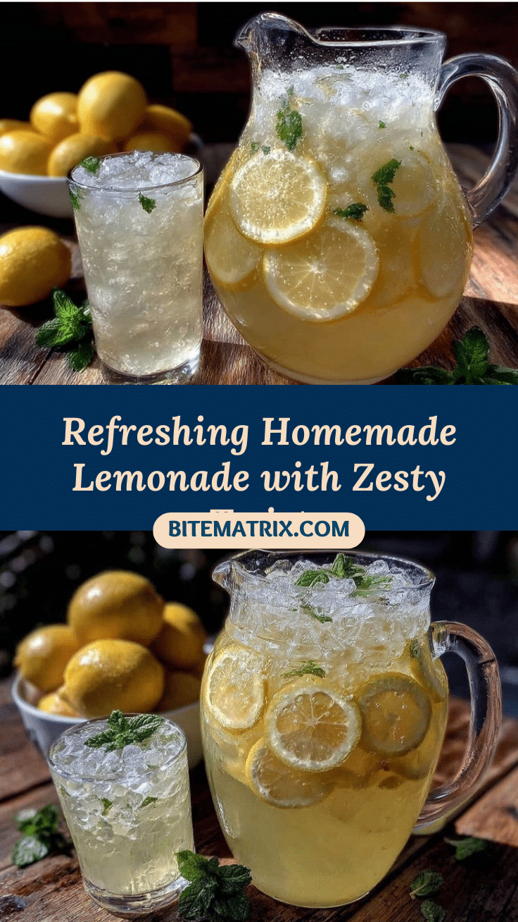 fresh homemade lemonade recipe