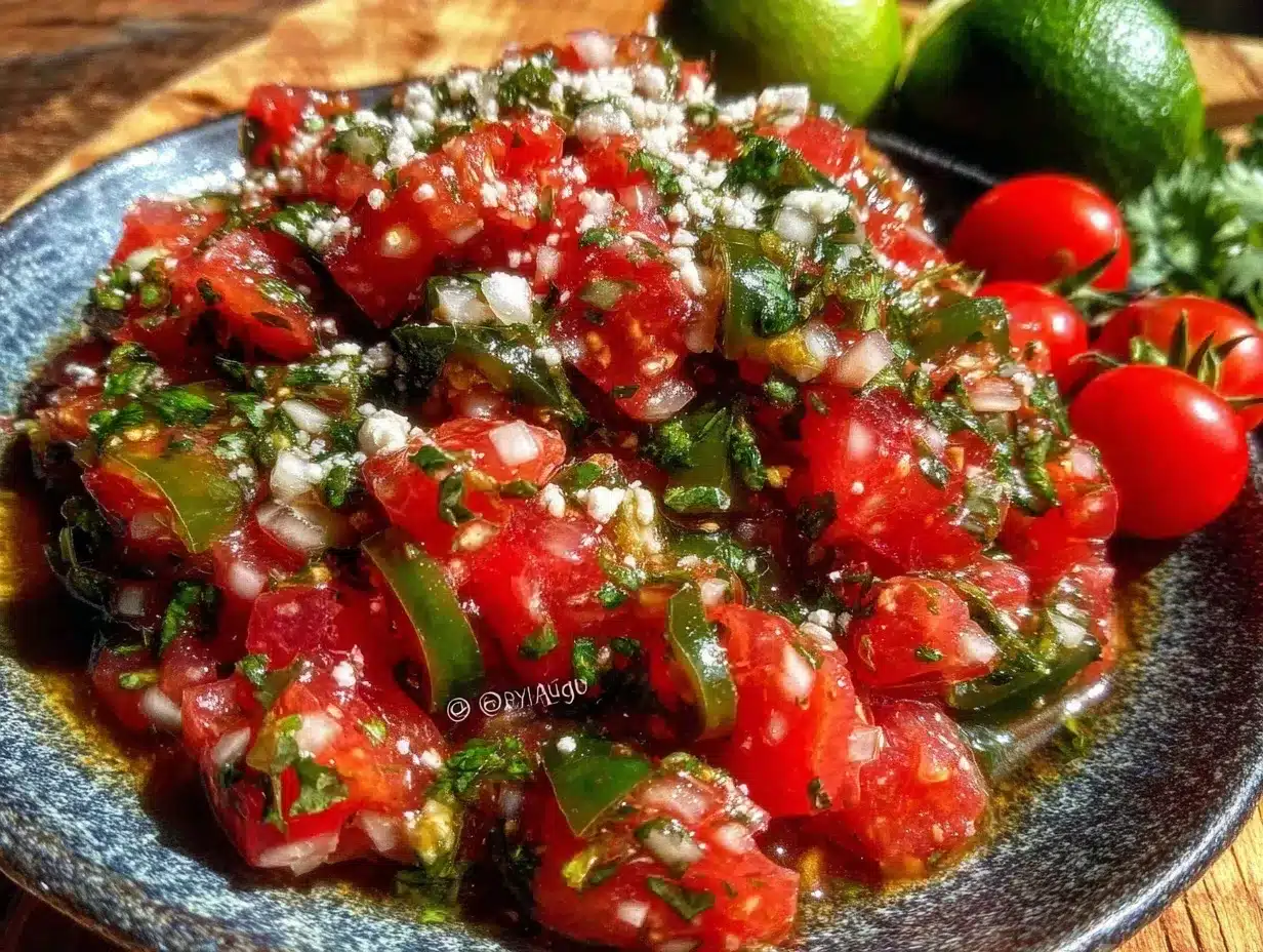 fresh pico de gallo recipe preparation steps