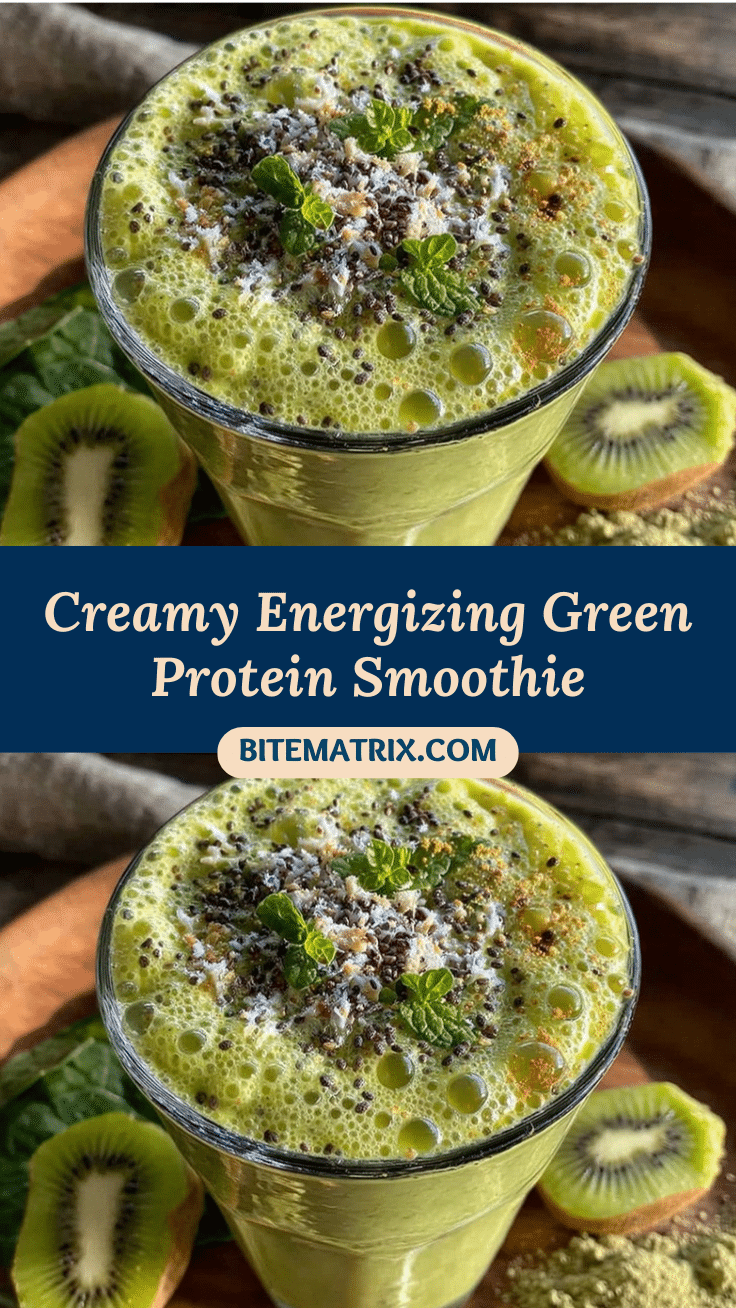 healthy green protein smoothie recipe