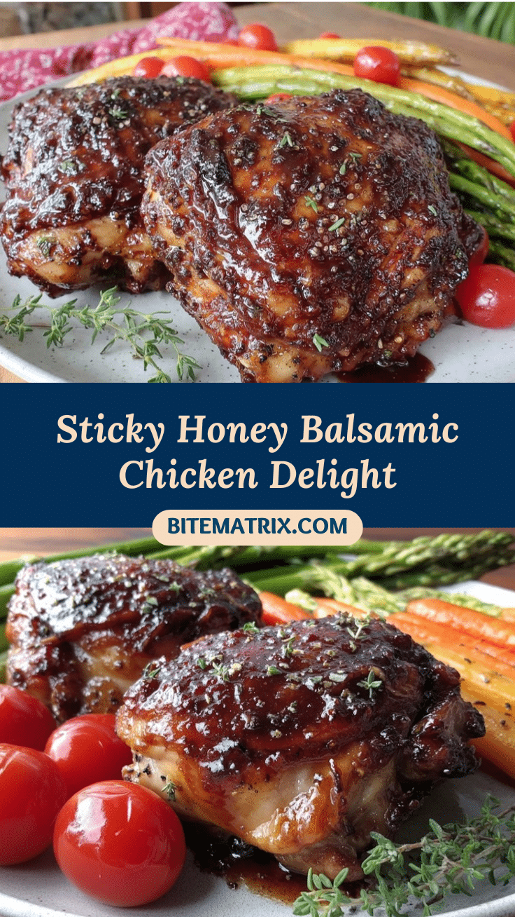 honey balsamic chicken recipe recipe