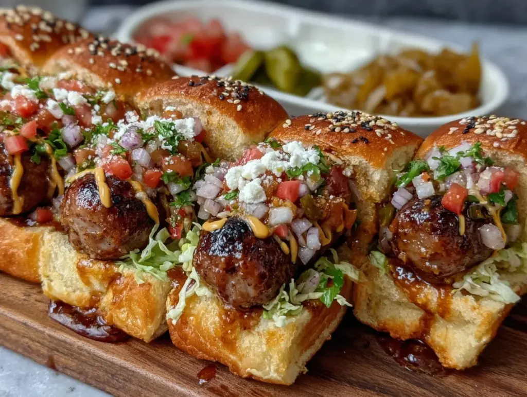 hot dog sliders - featured image