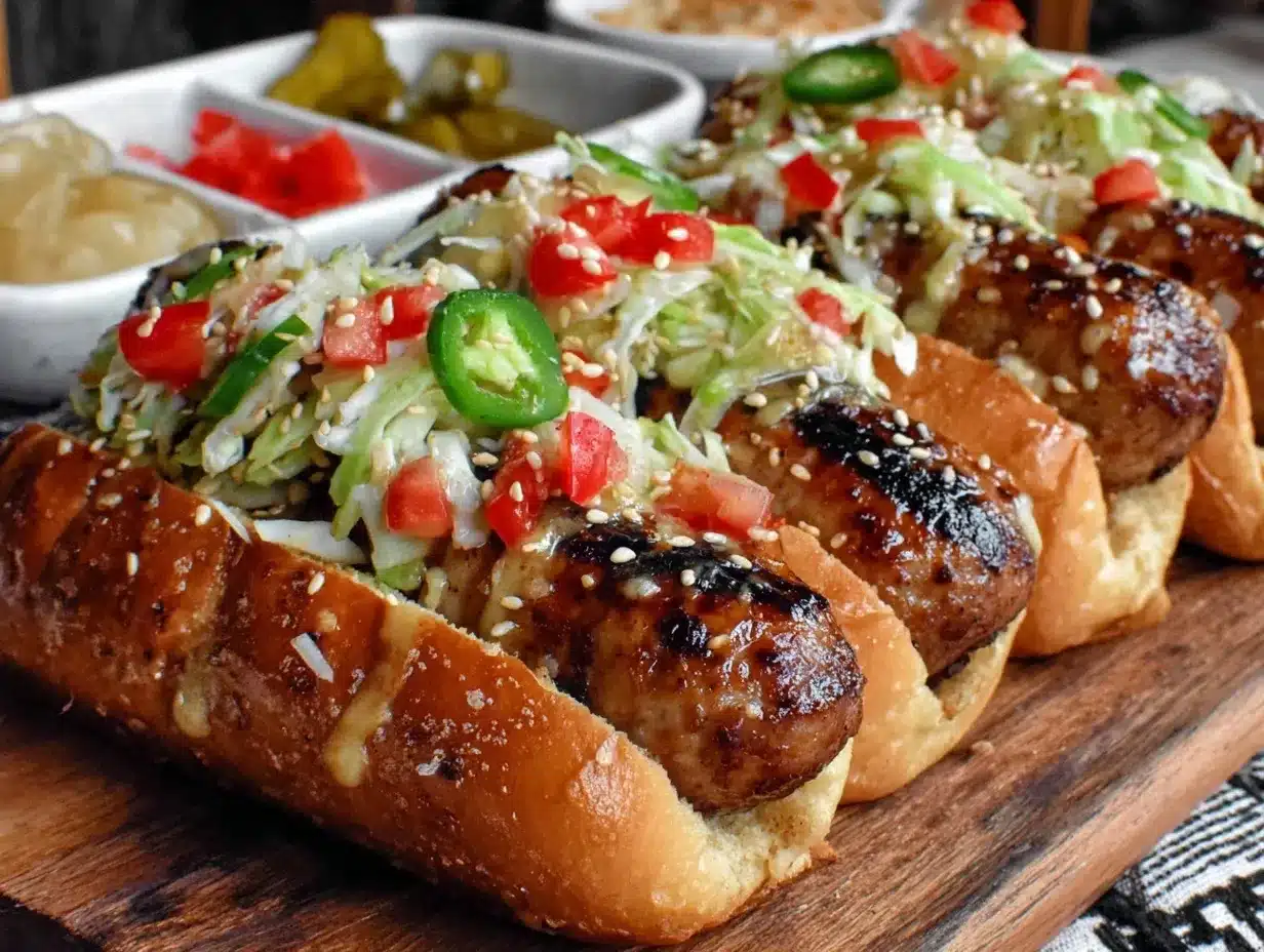 hot dog sliders preparation steps