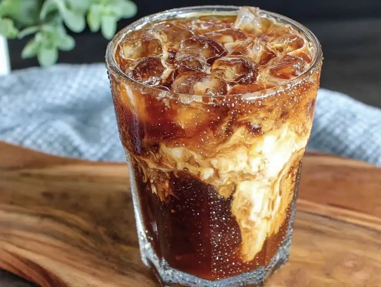 iced coffee recipe preparation steps