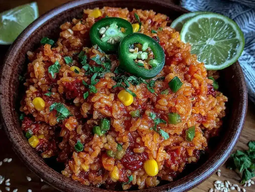 Mexican rice recipe - featured image
