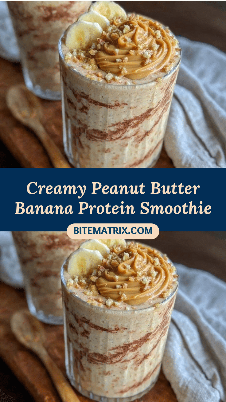 peanut butter banana protein smoothie recipe