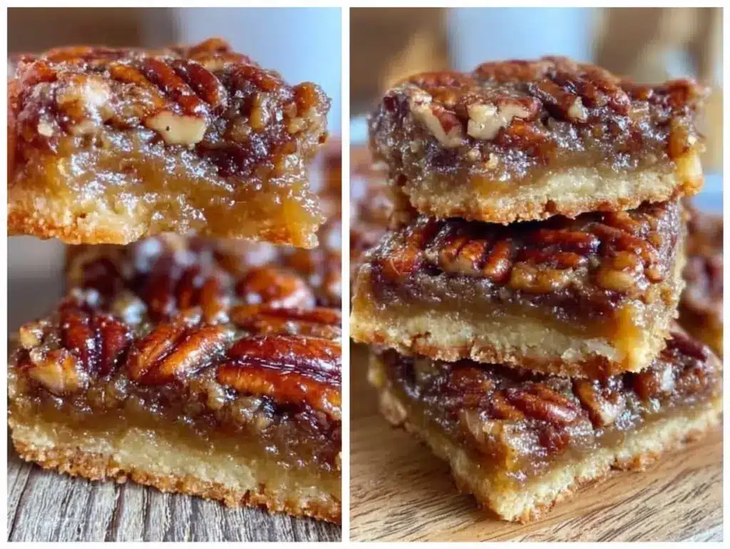 pecan pie bars - featured image