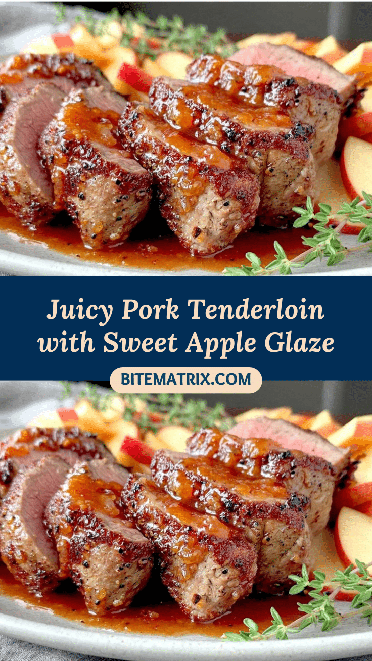 pork tenderloin with sweet apple glaze recipe