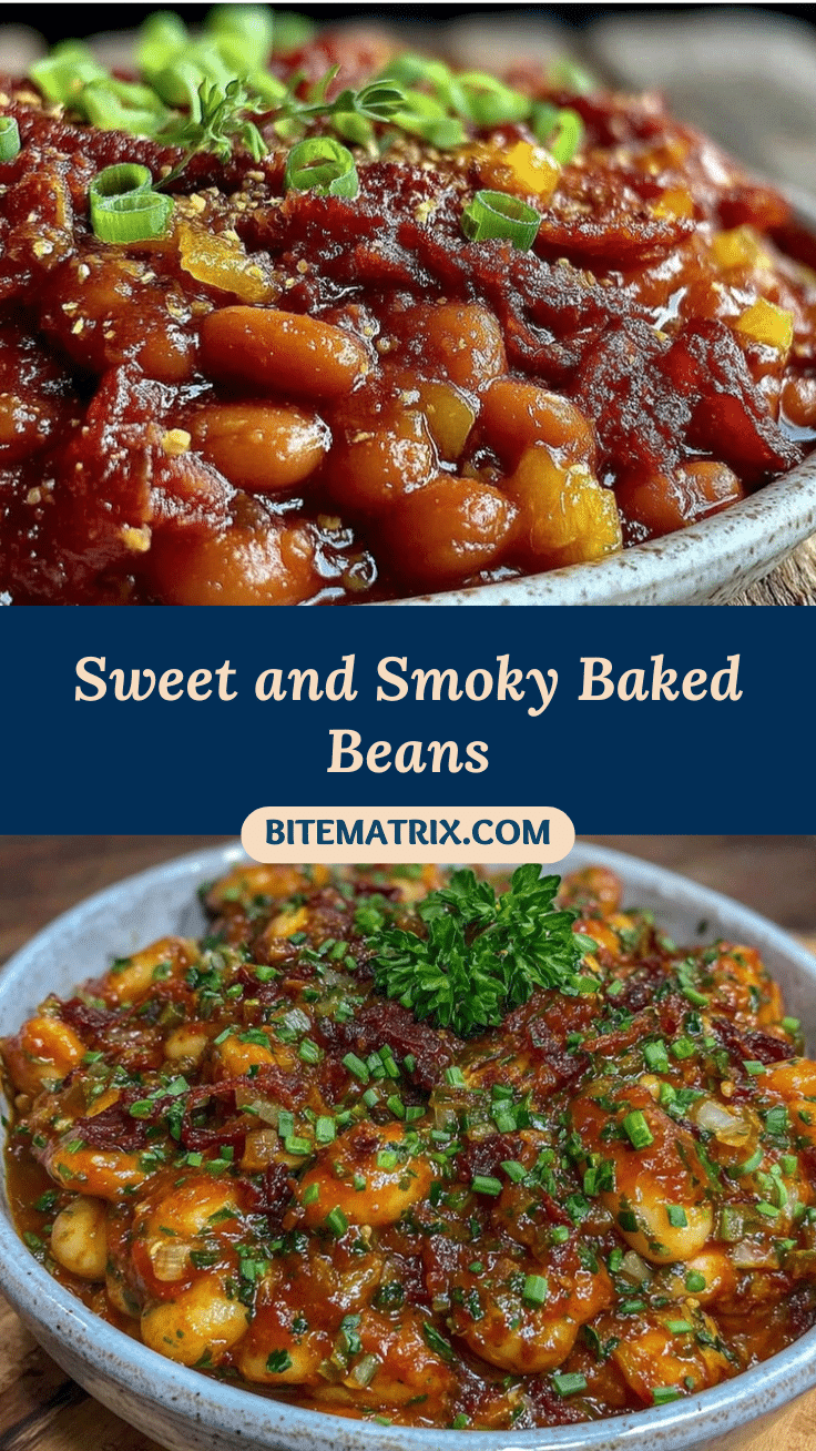 savory sweet smoky baked beans recipe