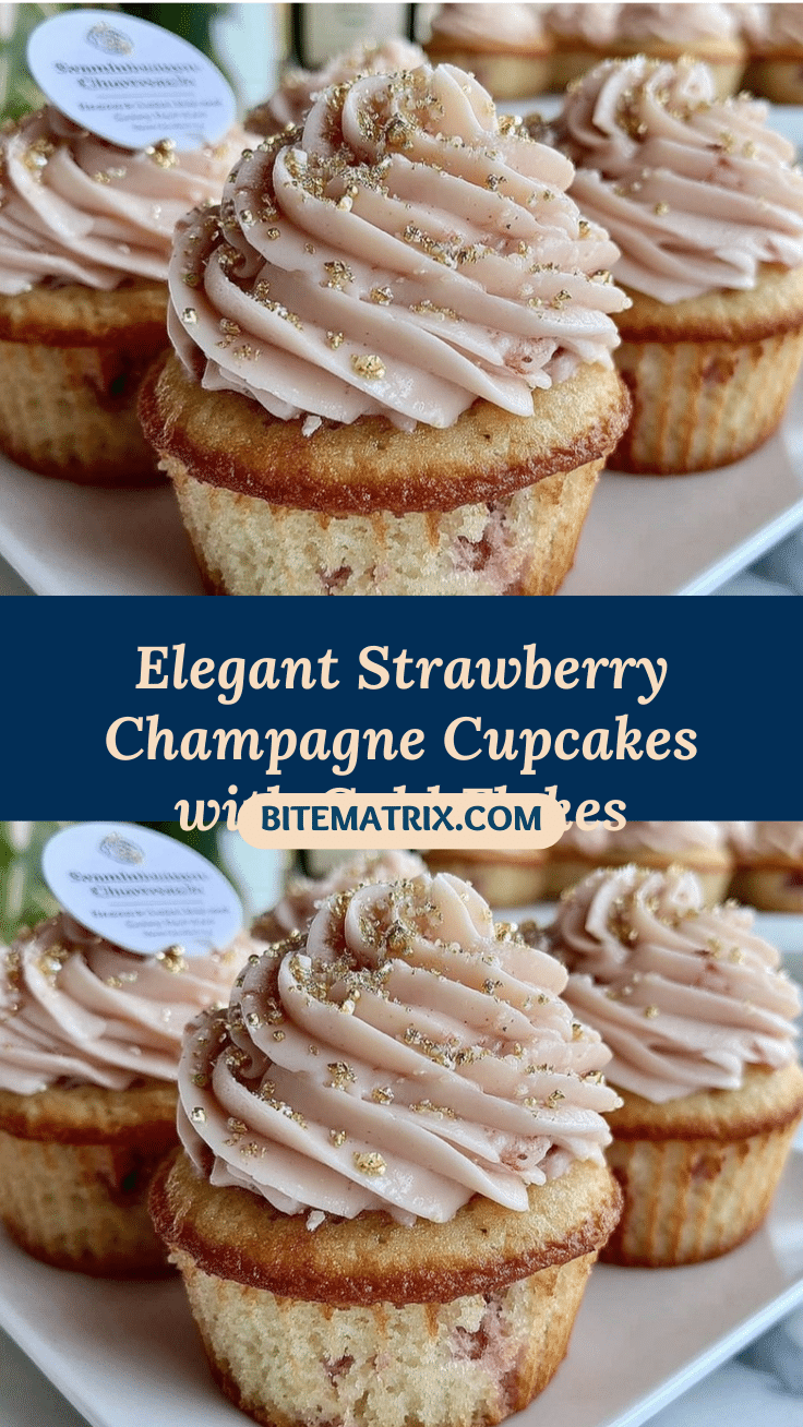 strawberry champagne cupcakes recipe