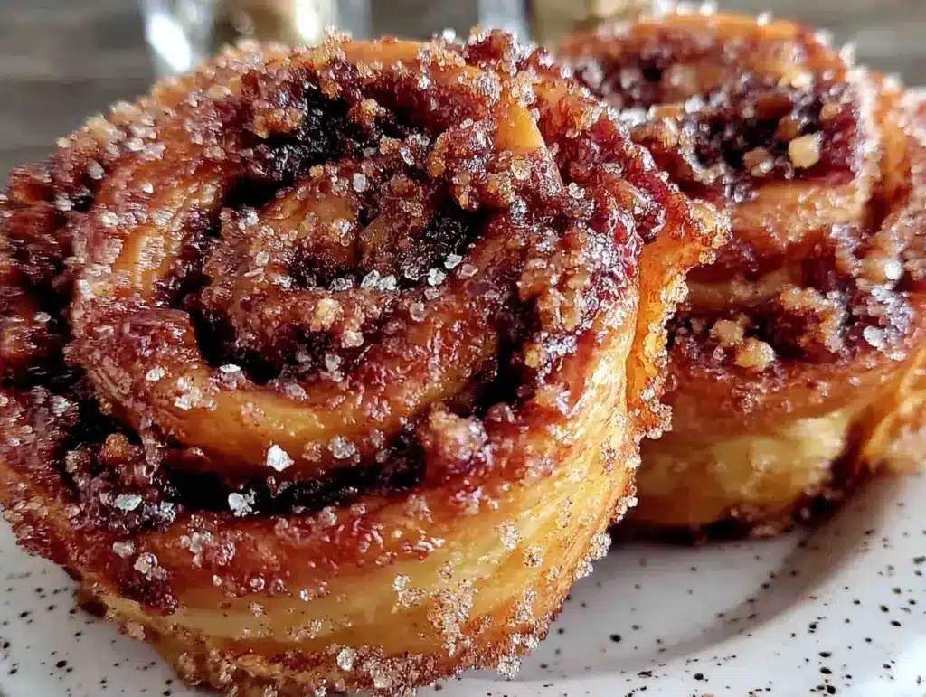 air fryer cinnamon sugar pastries - featured image