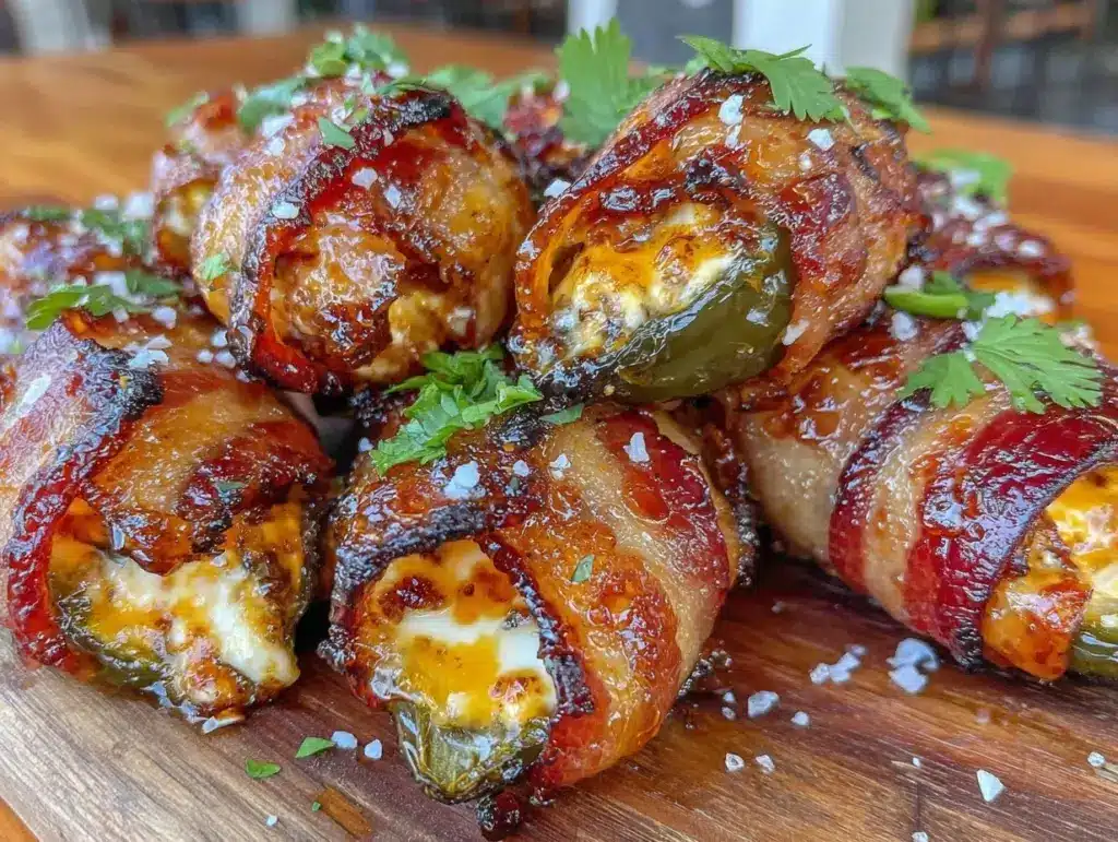bacon-wrapped jalapeño poppers - featured image