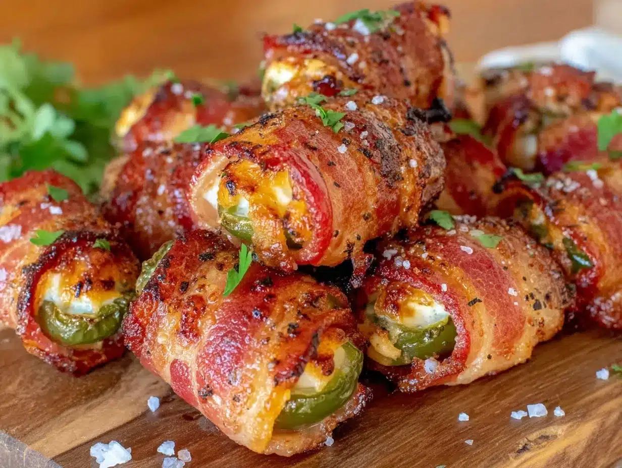 bacon-wrapped jalapeño poppers preparation steps
