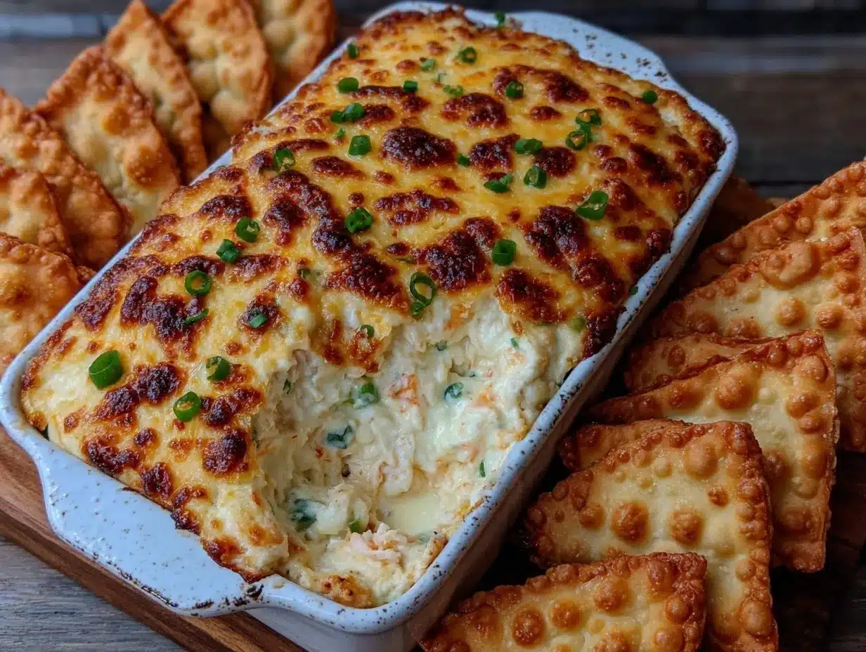 baked crab rangoon dip preparation steps