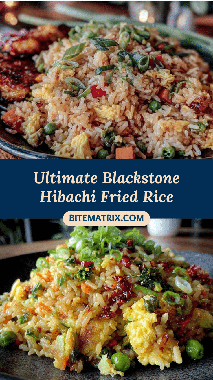 blackstone hibachi fried rice recipe