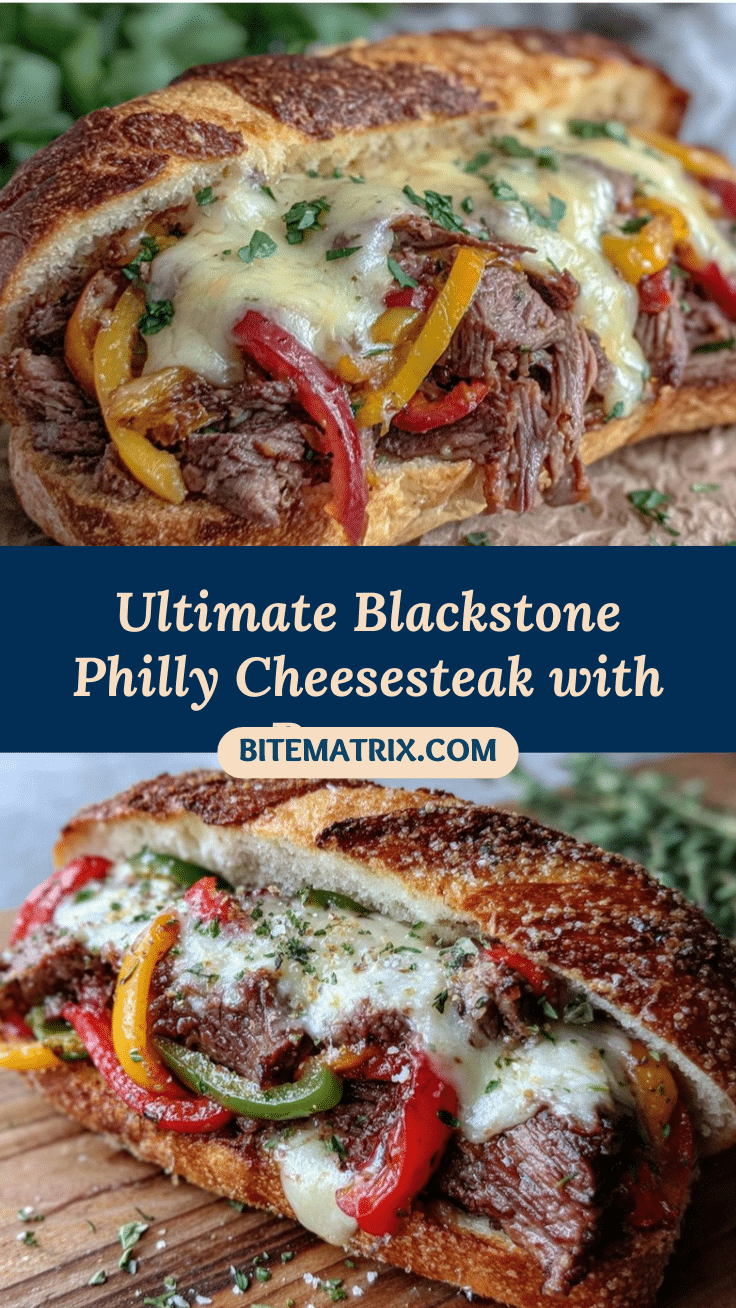 Blackstone Philly Cheesesteak recipe
