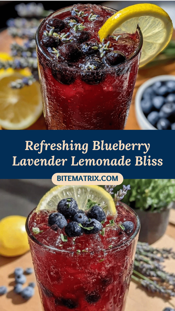 blueberry lavender lemonade recipe