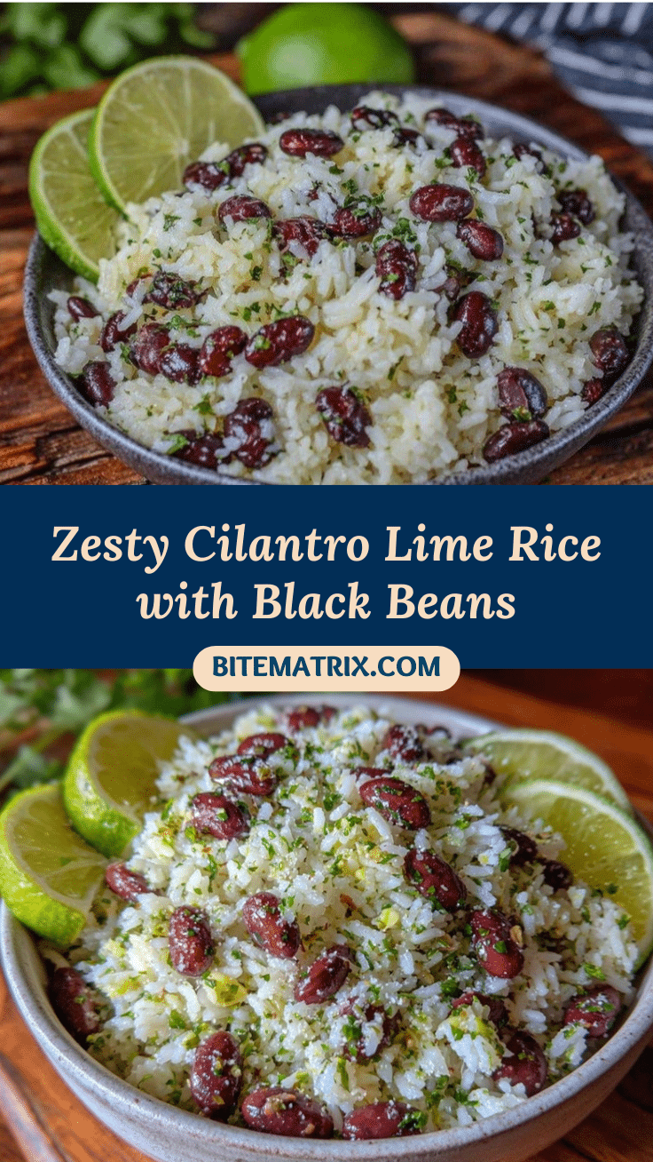 cilantro lime rice with black beans recipe