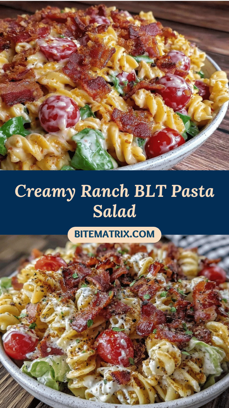 creamy blt pasta salad recipe