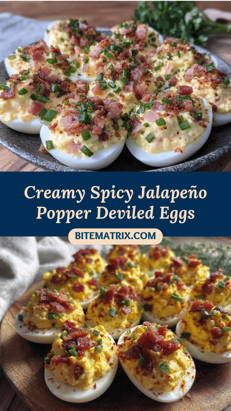 creamy jalapeño popper deviled eggs recipe