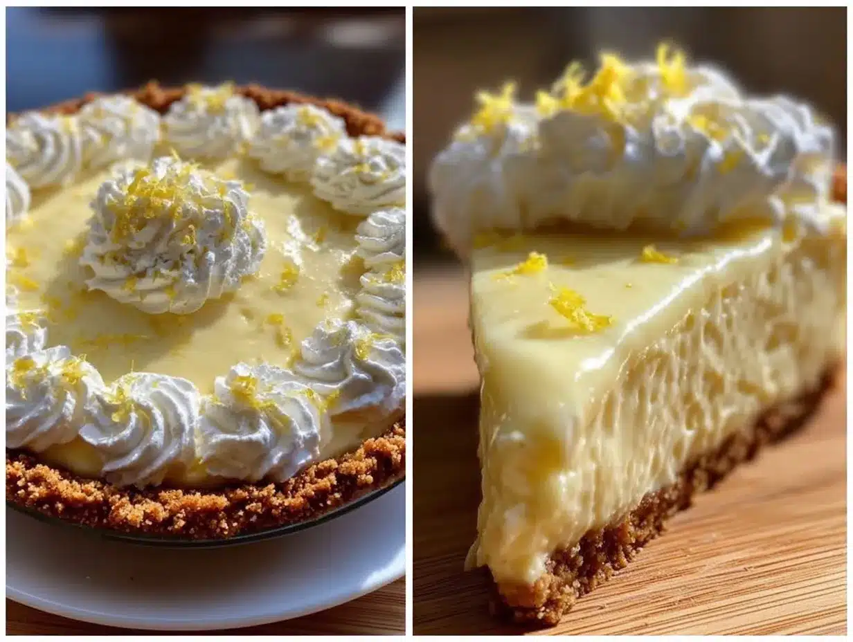 creamy lemon icebox pie preparation steps