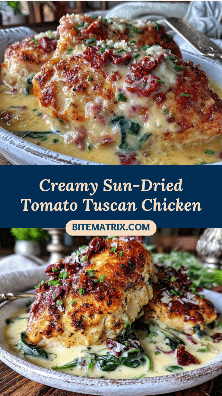creamy tuscan chicken recipe