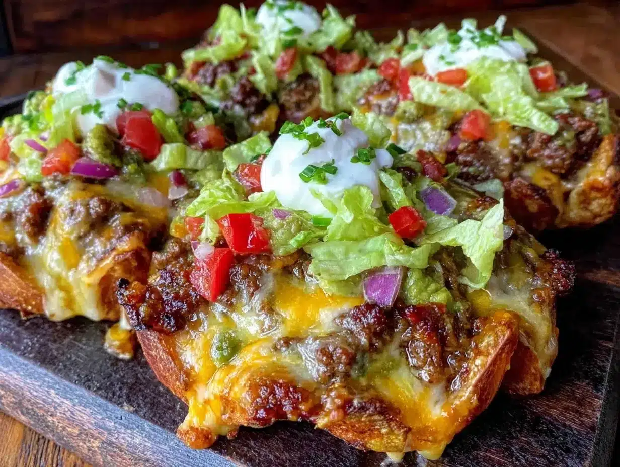crispy Blackstone loaded burger bowls preparation steps