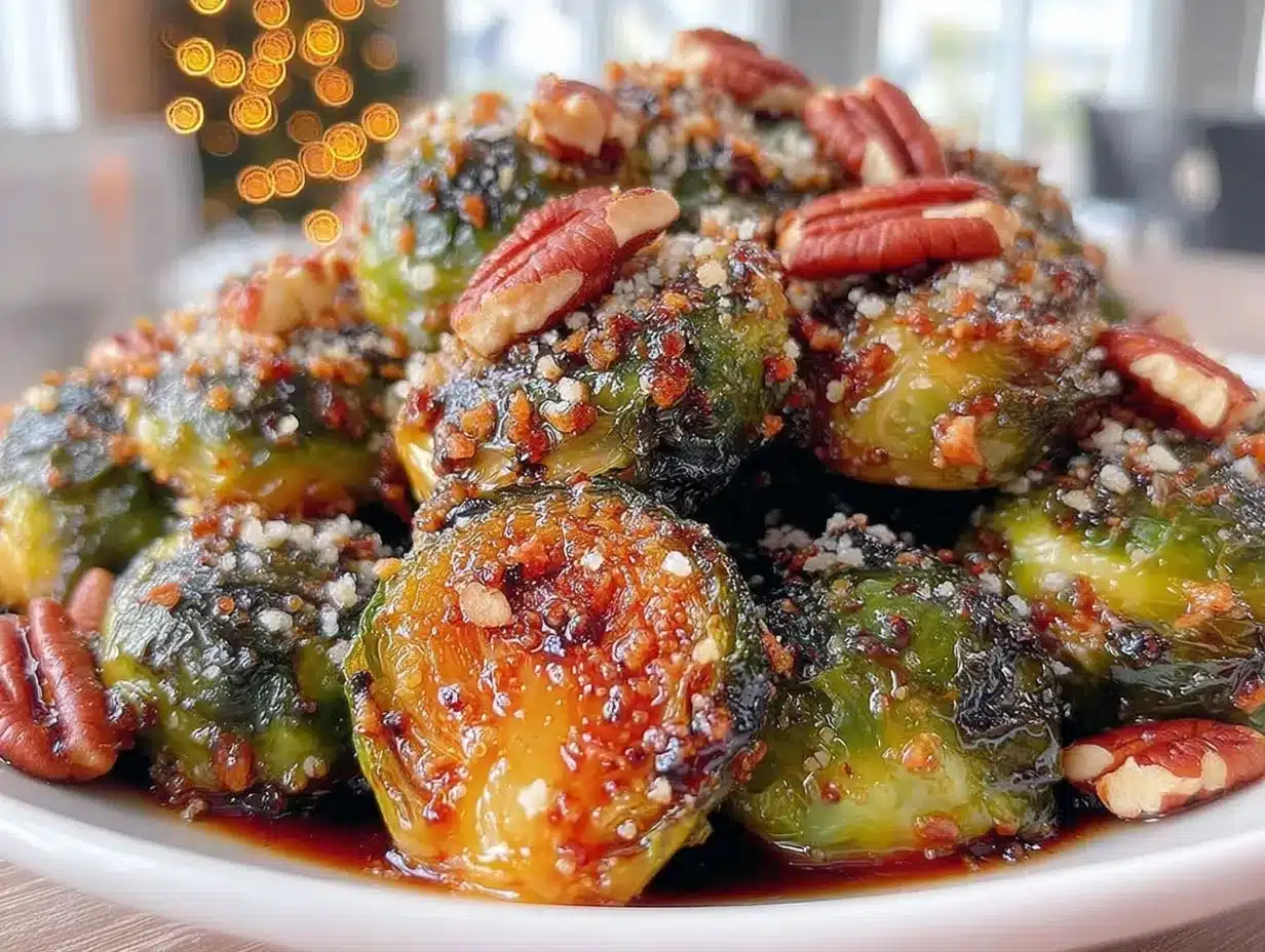 crispy Brussels sprouts recipe preparation steps