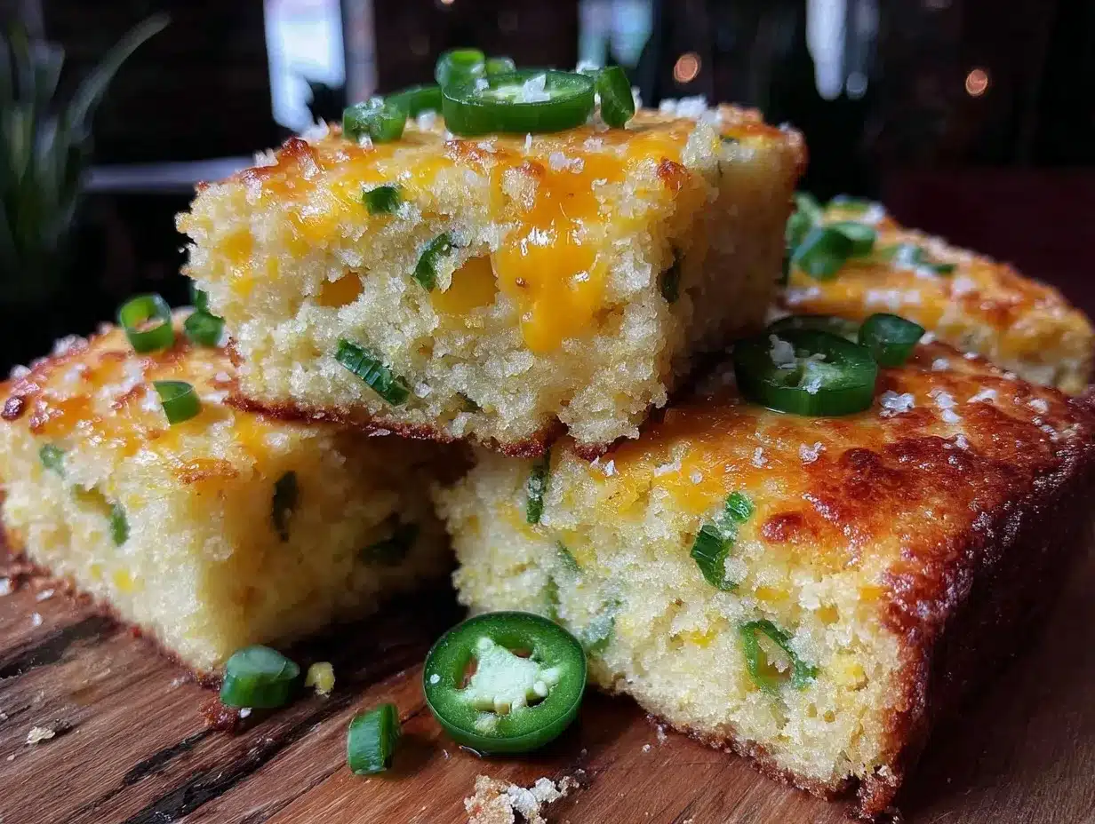 crispy jalapeño cheddar cornbread preparation steps