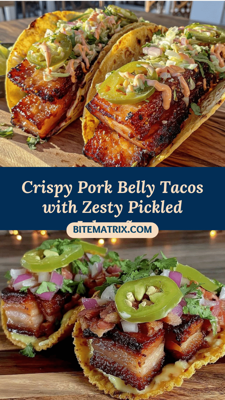crispy pork belly tacos recipe